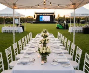 Pagode stolovi led ekran